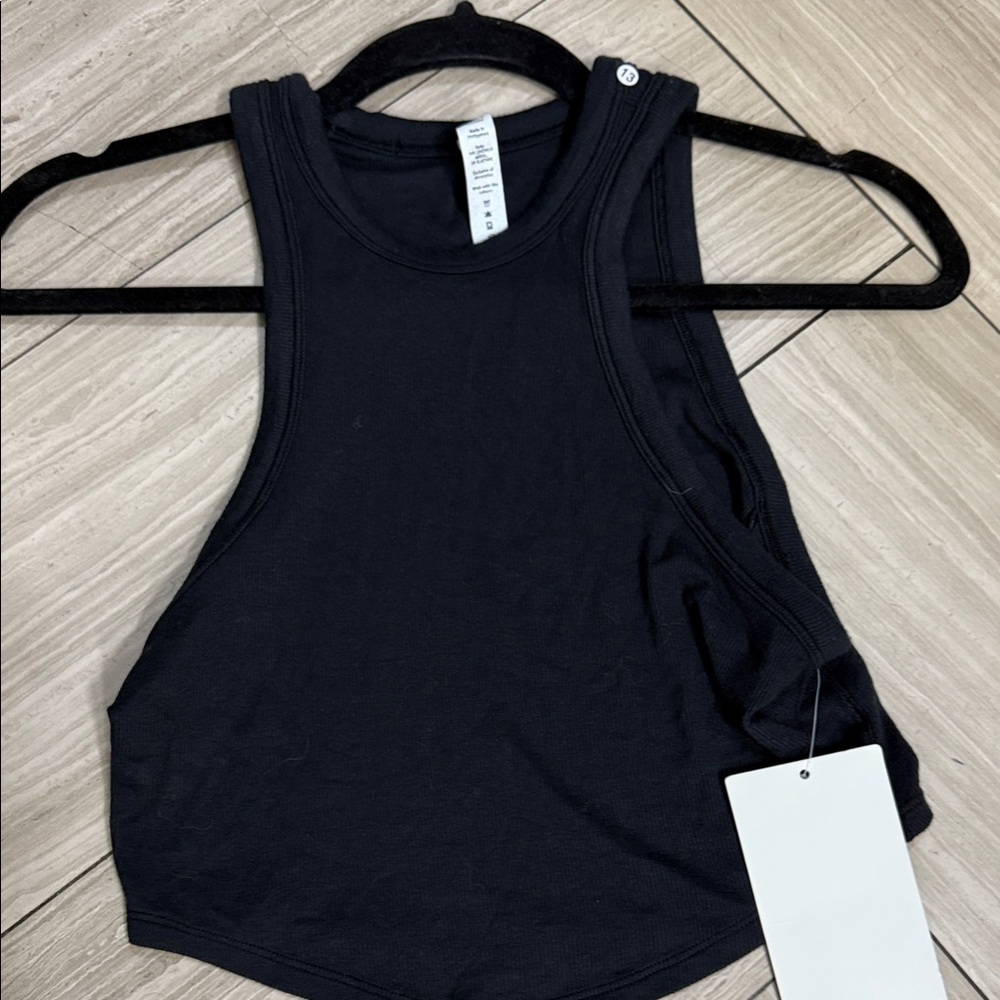 lululemon athletica Black Tank Top